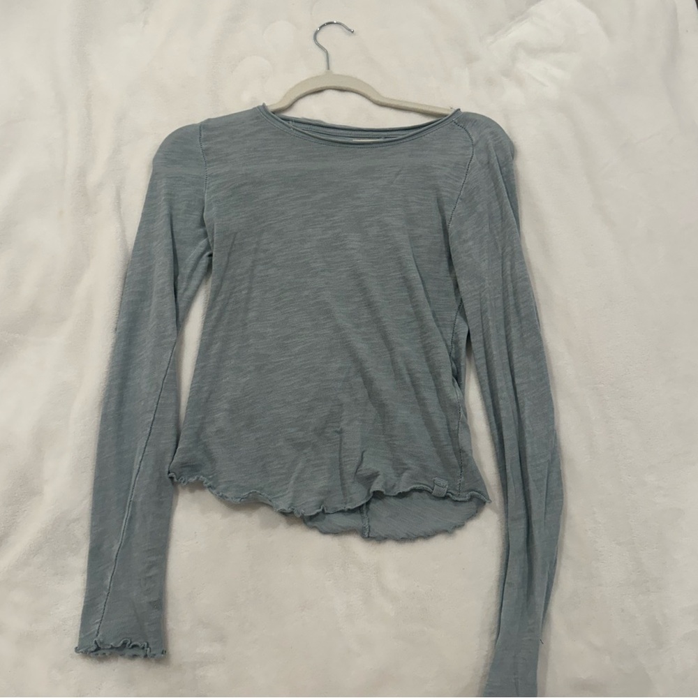 Free People Be My Baby Long Sleeve Tee